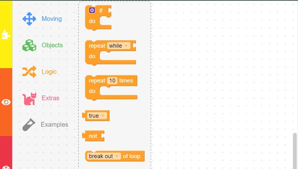 rocksi interface logic blocks